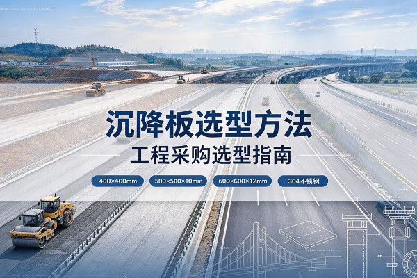 乌拉特中旗沉降板选择方法