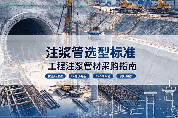 乌拉特中旗注浆管选型标准