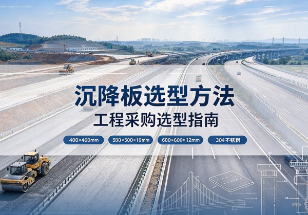 乌拉特中旗沉降板选择方法